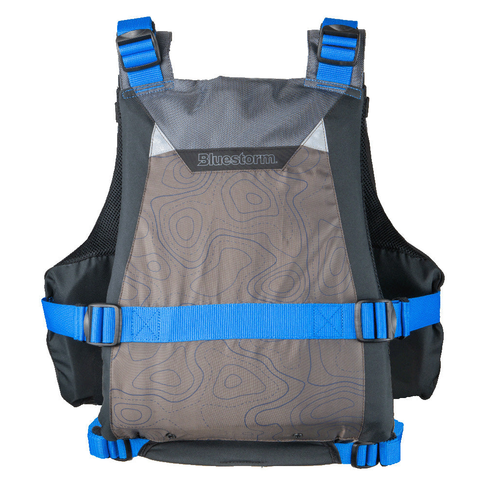 Bluestorm Motive Kayak Fishing Vest - Deep Blue - S/M [BS-248-TPE-S/M]