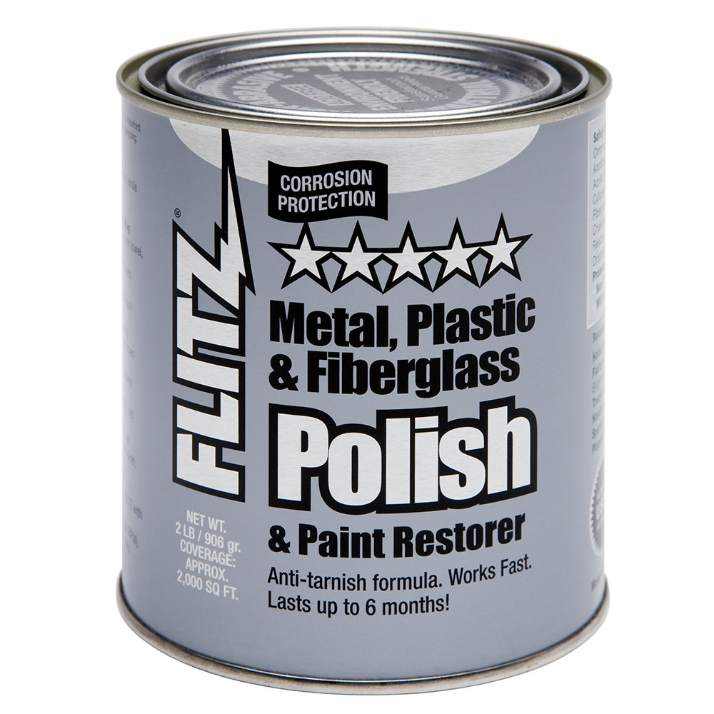 Flitz Polish - Paste - 2.0 lb. Quart Can [CA 03518-6]