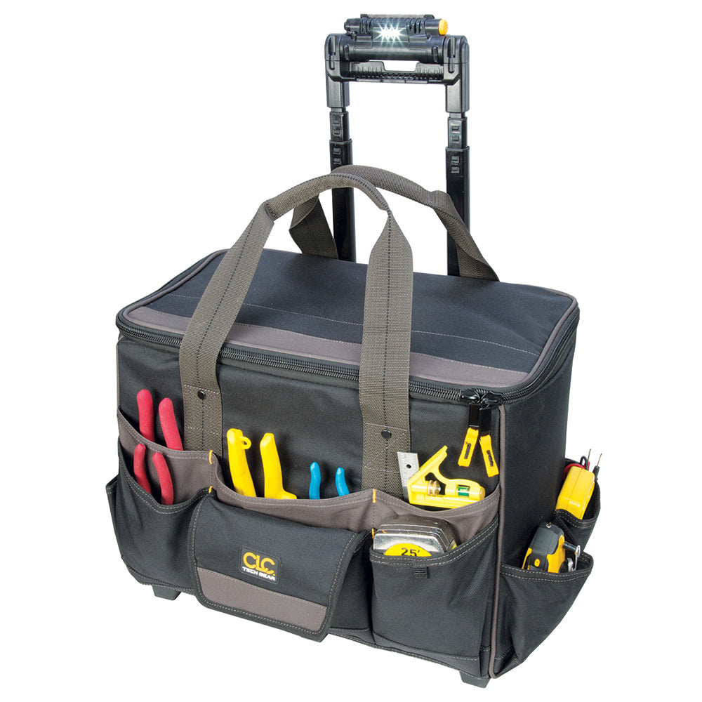 CLC L258 Tech Gear Lighted Handle Roller Bag - 17" [L258]